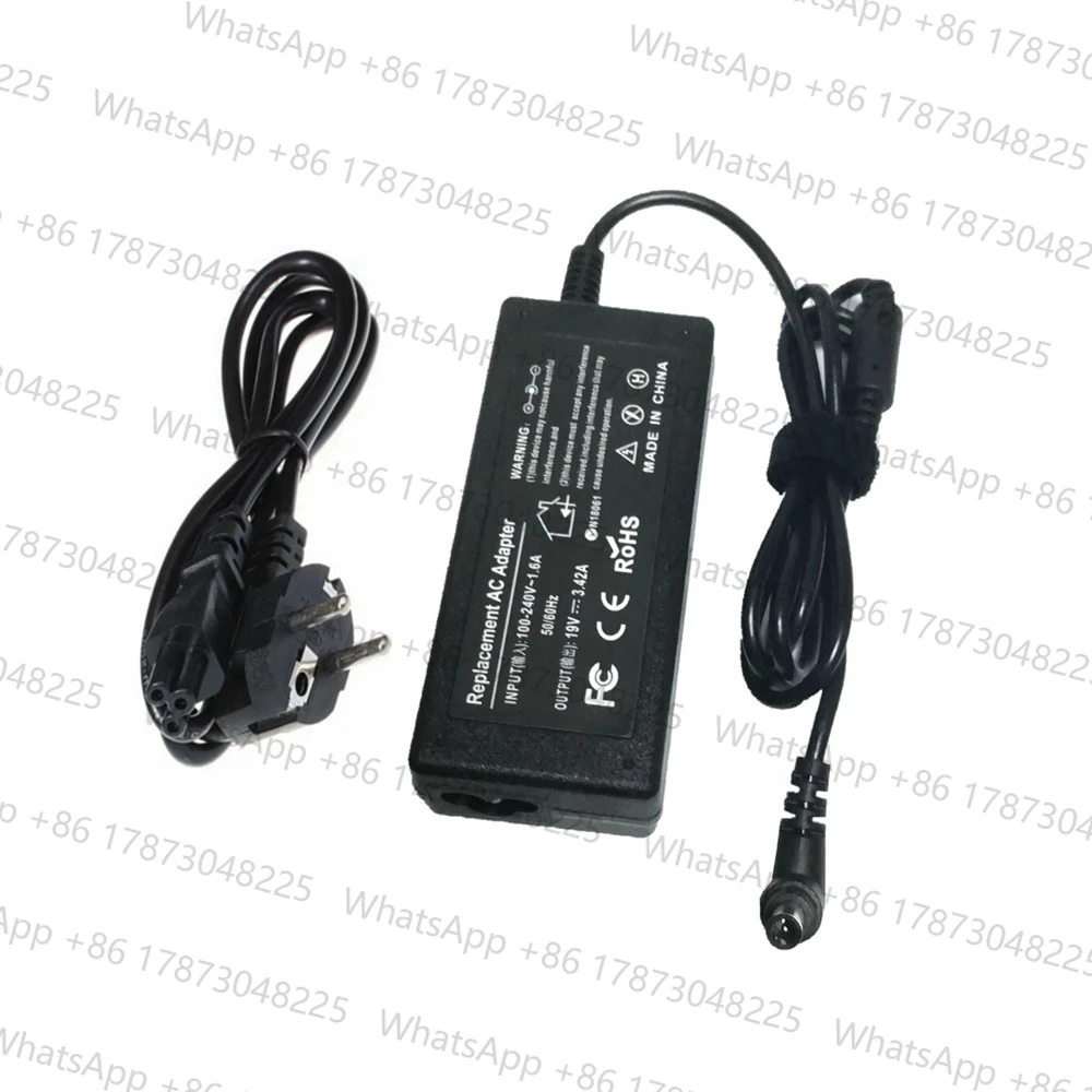 Cargador adaptador AC/DC de 19V 3.42A para Korg LP380 SP-280 Piano eléctrico KA360 KA360-VOX fuente de alimentación