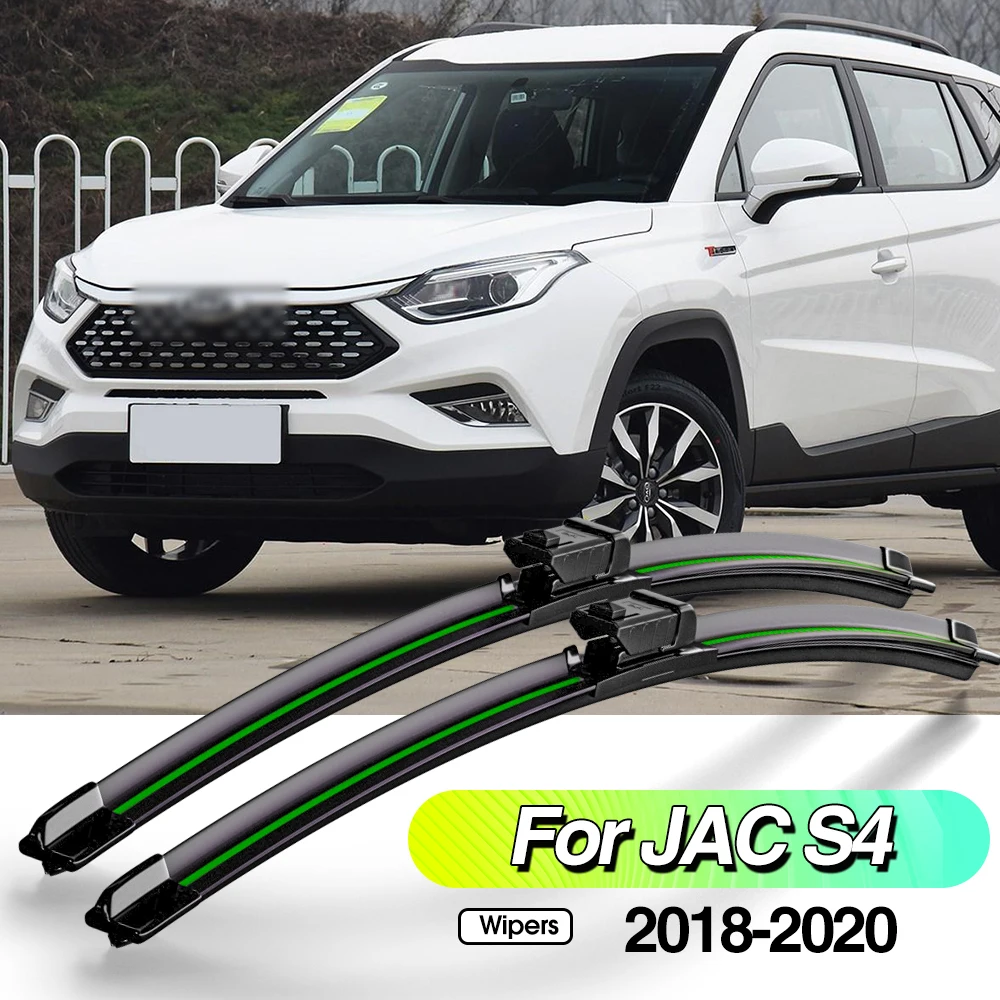 

For JAC JAC S4 2018-2020 2pcs Front Windshield Wiper Blades Windscreen Window Accessories 2019