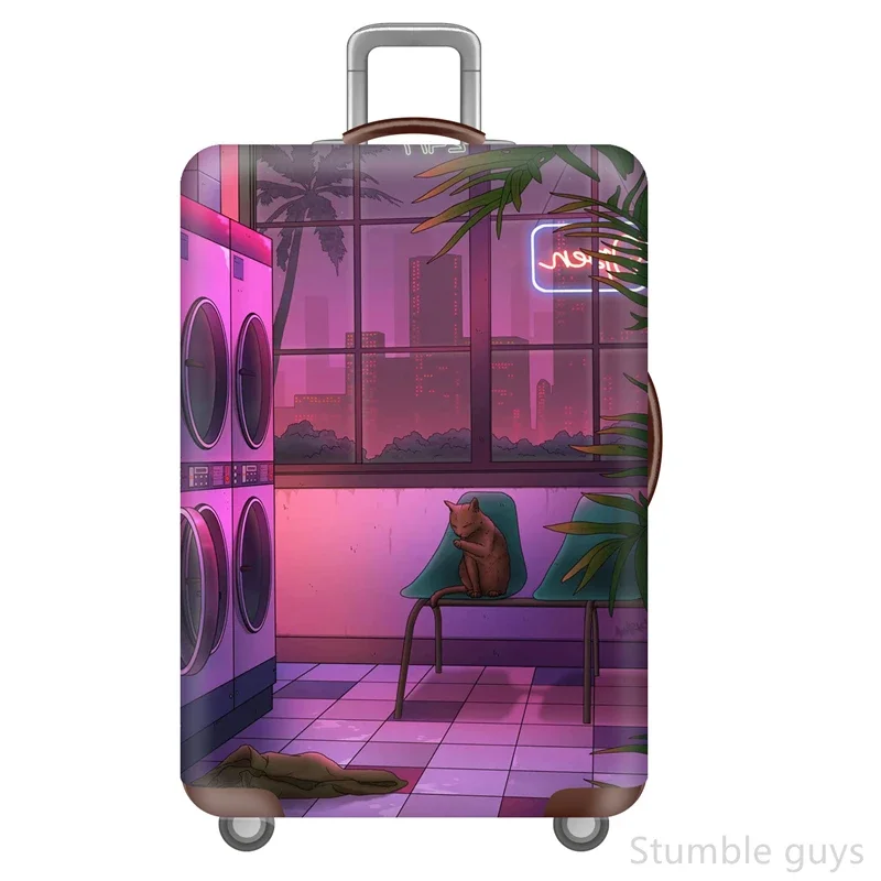 

Durable High Elastic Luggage Protector Anti-Dust Protective Anti-Scratch Suitcase Sleeve Must-Have Accessory For 18-32 Inch