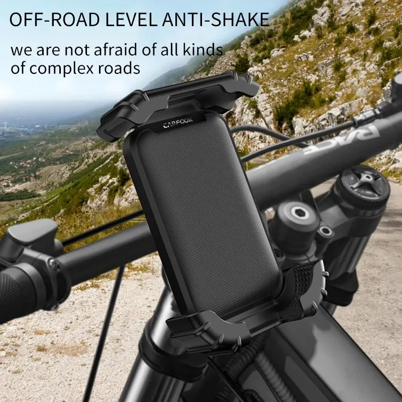 Private Model Bike Stand Upgrade Thickened Four Corners Durable Rider Shockproof Navigation Stand Riding Motorcycle Stand