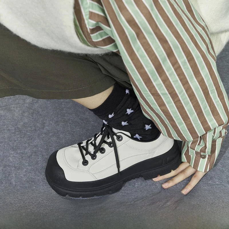 

Masooe 2025, новый дизайн, женские летние туфли Thi Bot, повседневные спортивные слипоны, модный универсальный универсальный каблук на плоской подошве