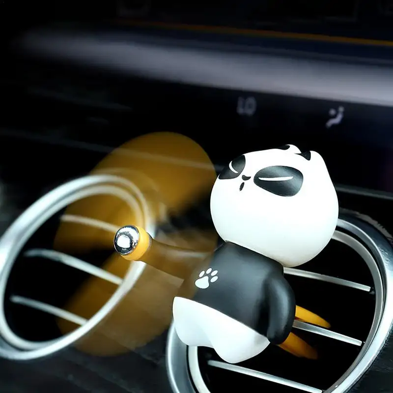 Car Interior Accessories Car Air Conditioner Mouth Fragrance Mini Cute Cartoon Panda /Baymax Car Perfume Auto Interior Decor