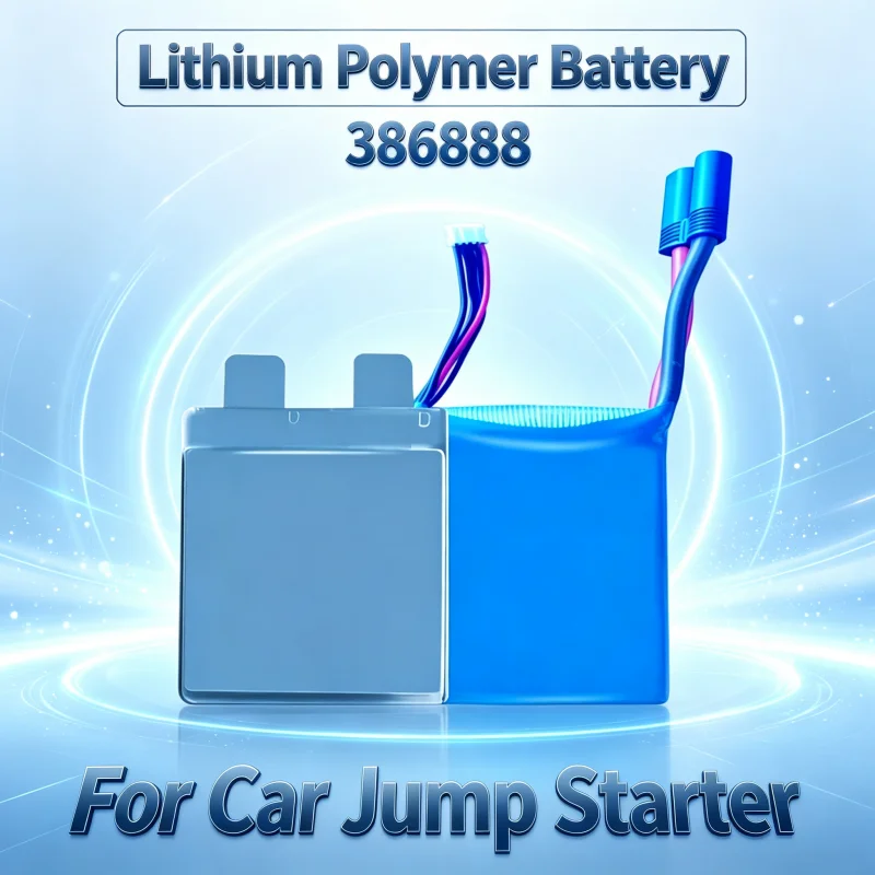 386888 For Car Jump Starter 14.8V High Capacity Semi-finished Replacement Battery
