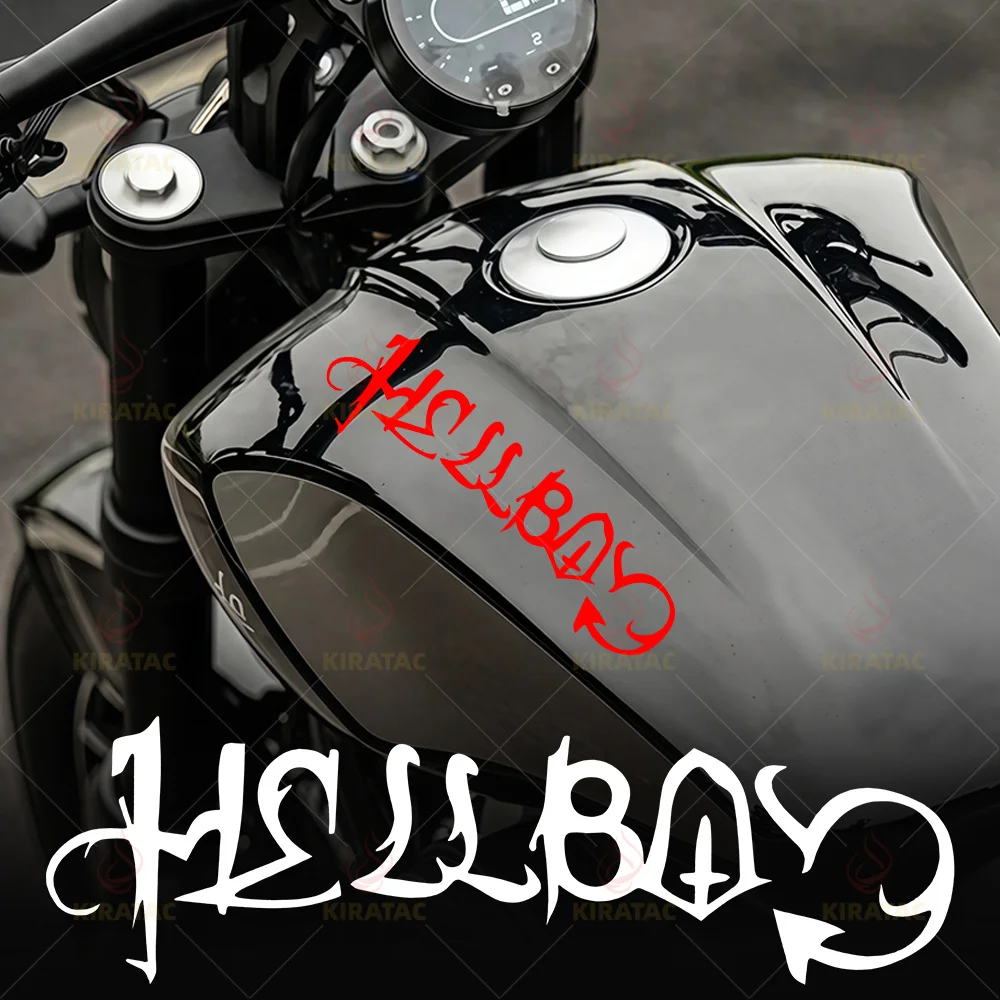 

Waterproof Decal for Motorcycle Helmet, Fairing, Fuel Tank and Scooter Hellboy Pattern Vinyl Sticker