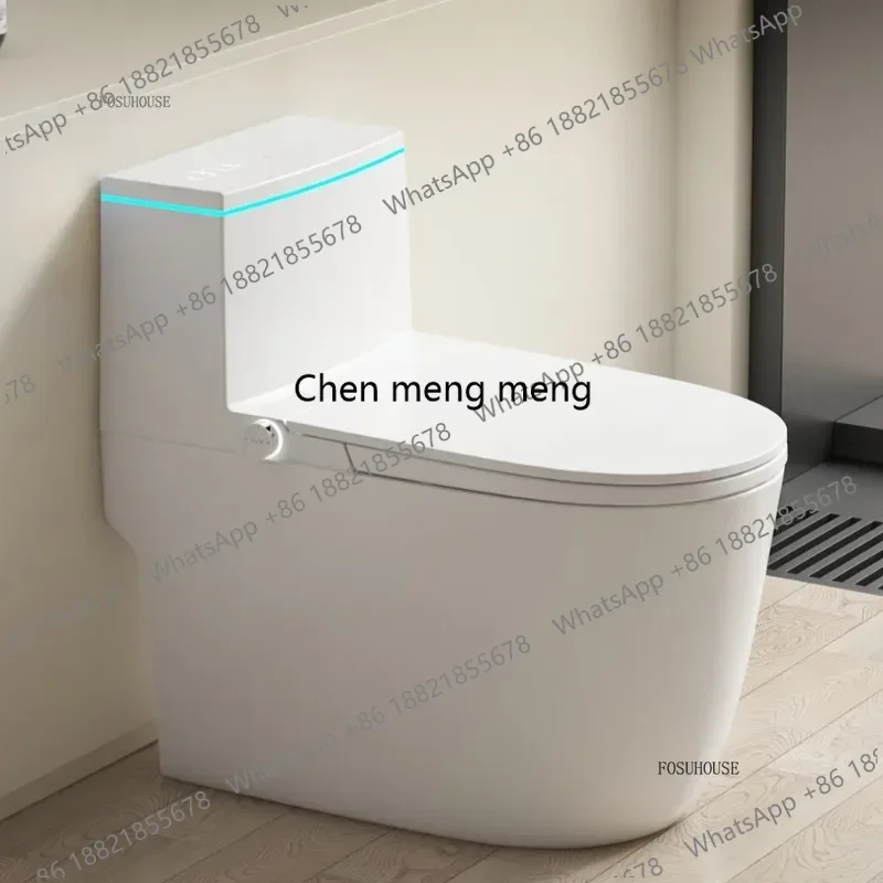 Home Bathroom Fixture Smart Toilet Ceramic Siphon Toilets Semi-intelligent No Water Pressure Limit No Plug-in Smart Toilets x