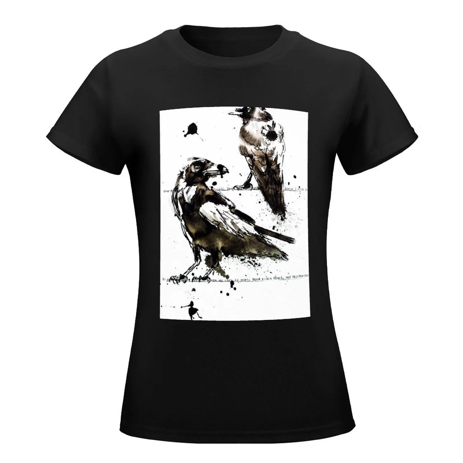 Hugin & Munin T-Shirt plus size tops female anime clothes t shirt dress Women