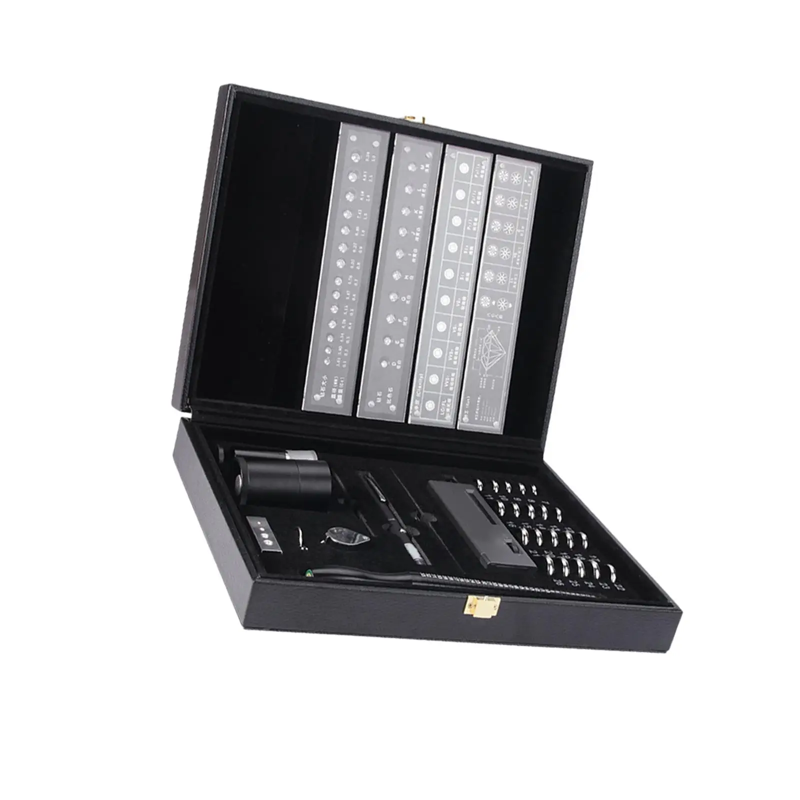 Jewelry Diamond Tester Set Professional Ring Measuring Identification Tool Observer Tool Multifunctional Magnifying Novice