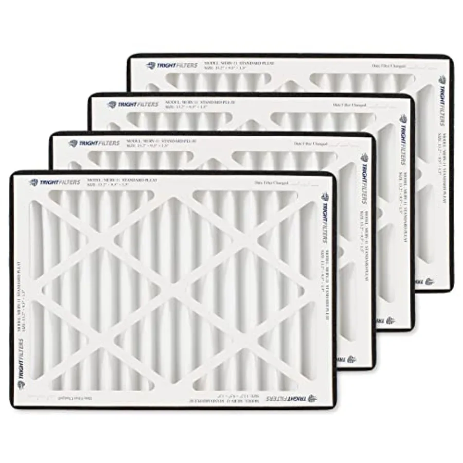 

TrightFilters Merv 11 Air Filter for Purecare 1350 IG/Purecare 1350 Air Filtration System, 4 Pack