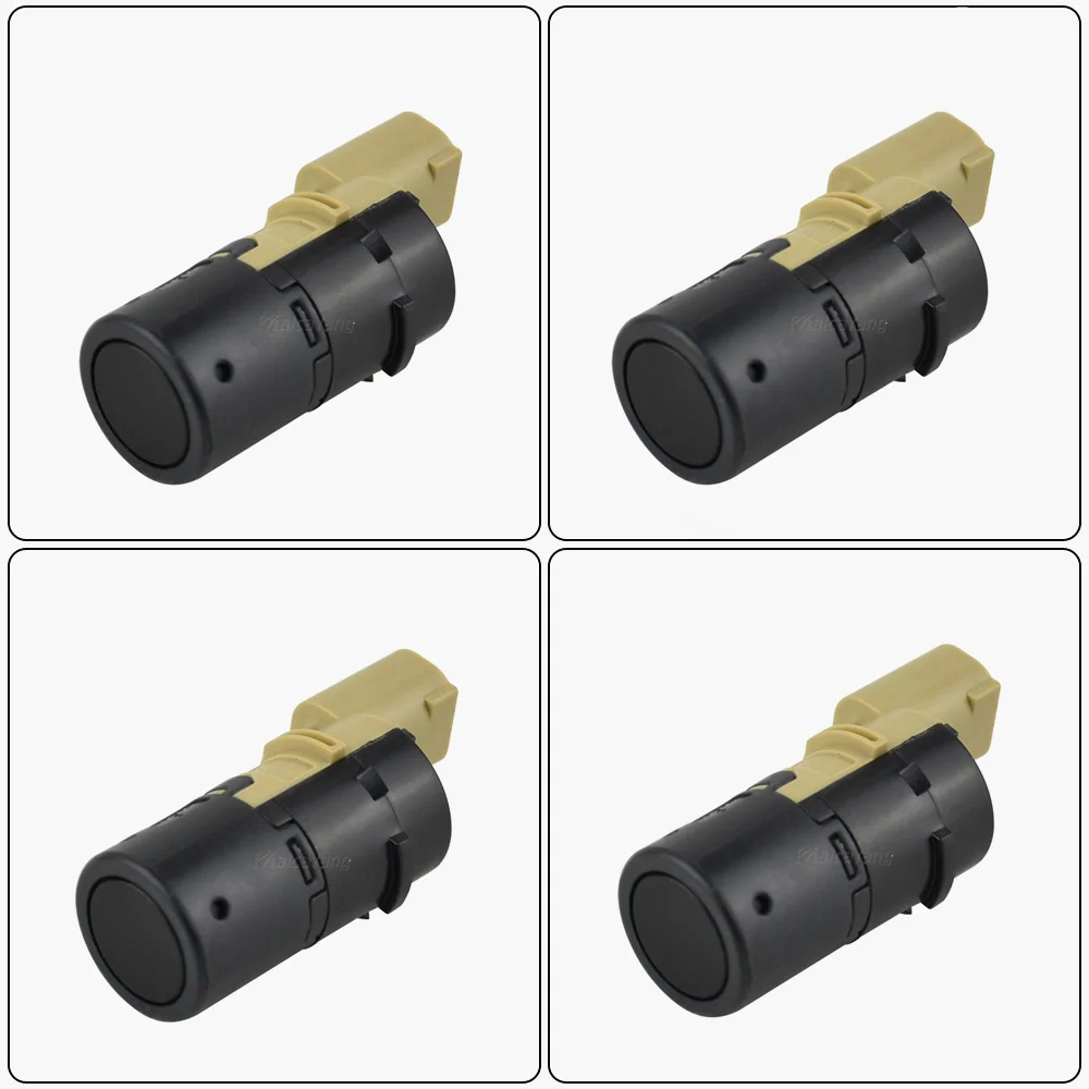 4pcs PDC Parking Sensor 9653139777 9649186580 9643326380 For Peugeot Citroen C2 C3 C4 Renault 307 SW CC 659095 602775