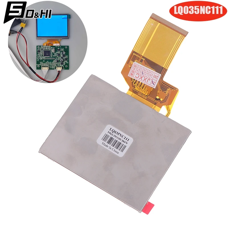 3.5 Inch LQ035NC111 Multipurpose LCD Screen Display Controller Control Driver Board Mini HDMI-Compatible