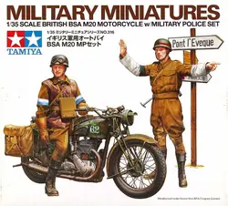 TAMIYA 35316 1/35 scale British Motorcycle BSA M20 MP Set (Plastic model)