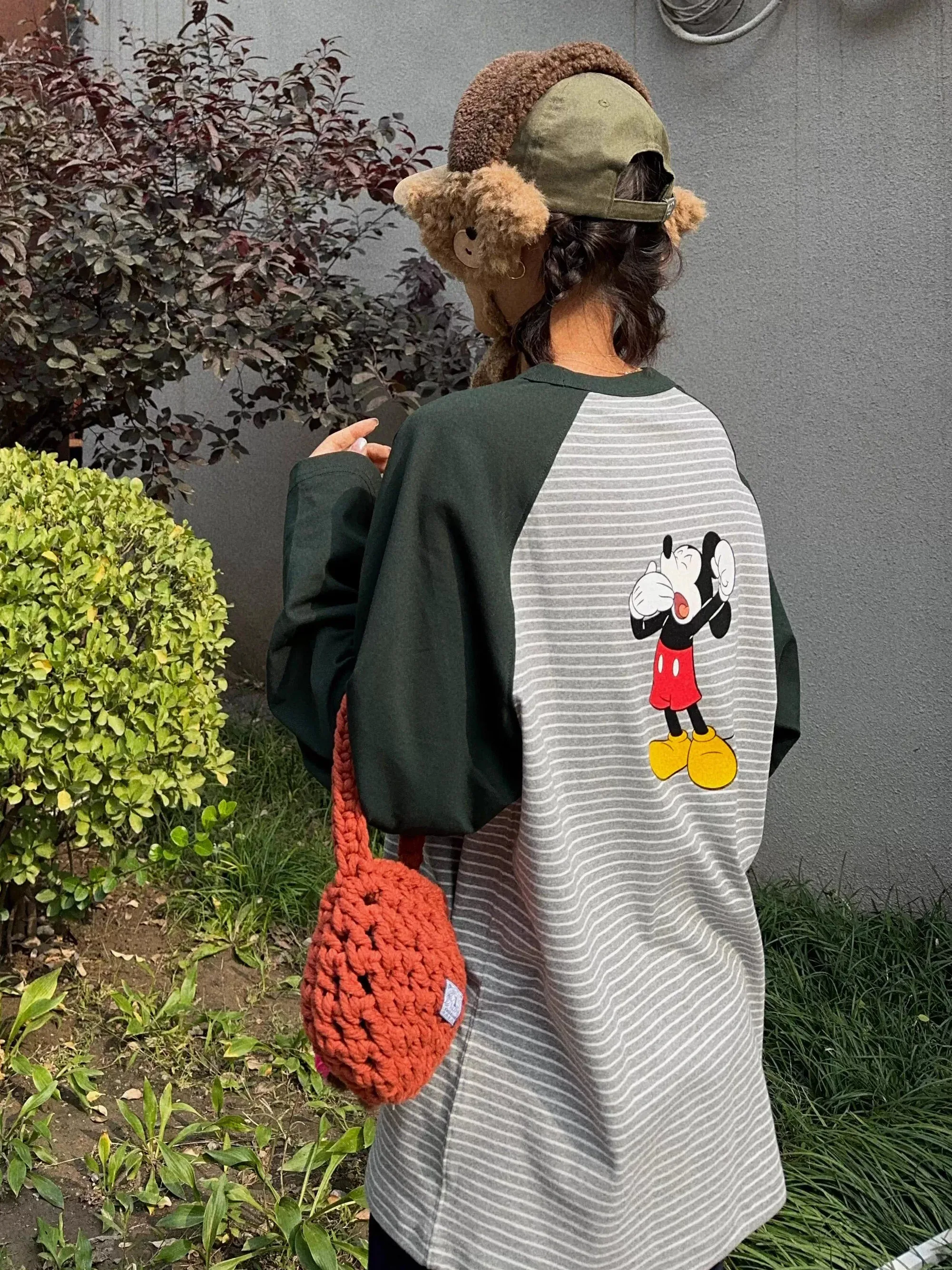 

Свободная футболка из чистого хлопка с принтом зебры в полоску, удобный дышащий женский повседневный топ в Корейском стиле с мультяшным принтом...