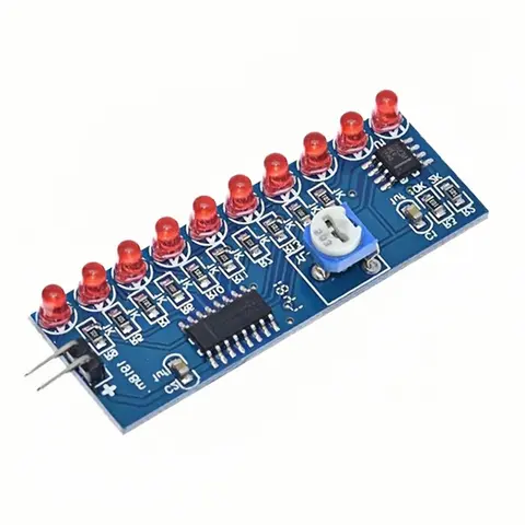Smart Electronics Kits NE555+CD4017 Light Water Flowing Light LED Module DIY Kit Learn electronic principles, children's lab