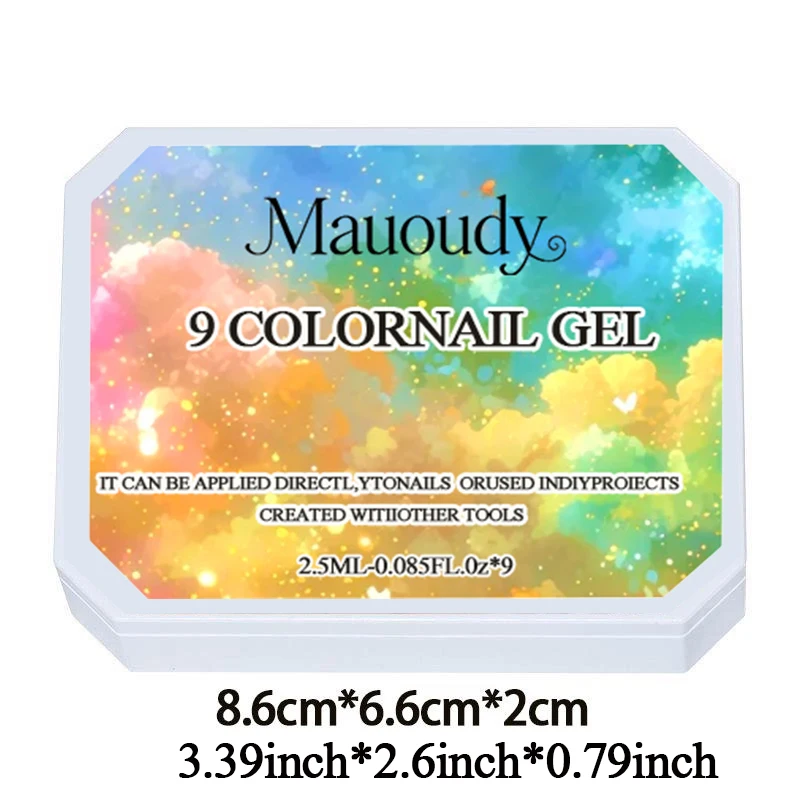 Picture 6: New Summer-Style Creamy Solid Nine-Grid Gel, Japanese-Style Sugar Gel Nail Art, UV Gel, Suitable for Various Nail Art Techniques