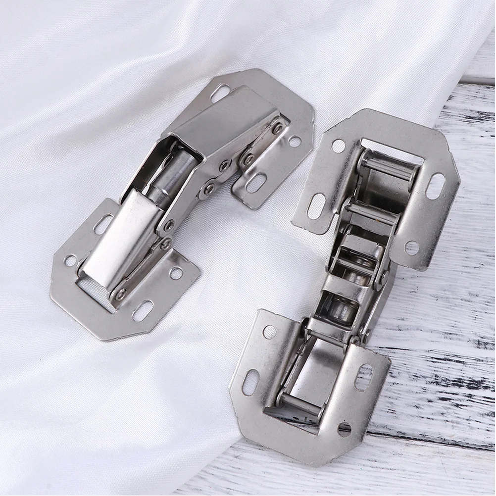 

6 Pcs Cabinet Hinge Furniture Hinges Door for Doors Frog Kitchen Cupboard Steel Hardware