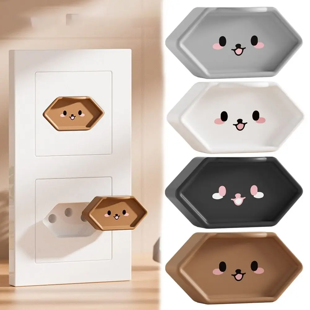 1pcs New Brazil Spain Italy Protection Cover 2 Phase 2 Hole Silicone Power Protection Protective Cover Safety Protection