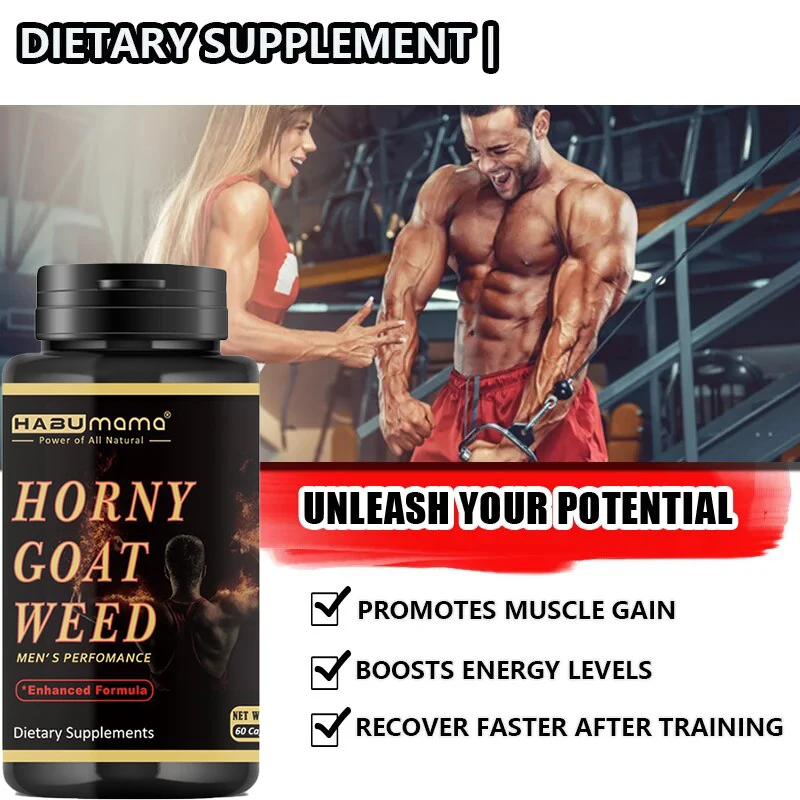 Organic Epimedium, Horny Goat Weed Supplements For Men