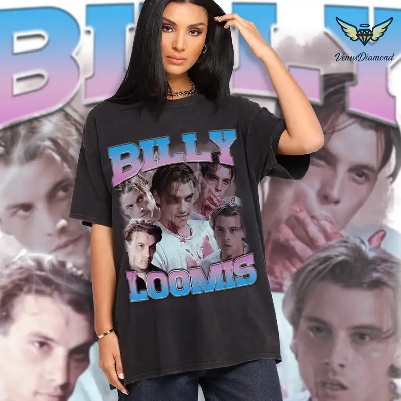 

Billy Loomis Vintage Tshirt, Billy Loomis Shirt, Scary Movie Shirt, Let's Watch Scary Movie Tee, Stu Macher