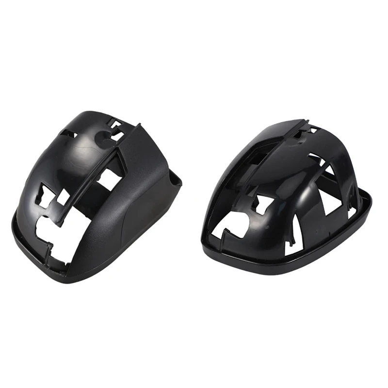 

2X Left/Right Rear View Mirror Cover Frame Mirror Shell Base Exterior Accessories For Ford Focus 2008-2017
