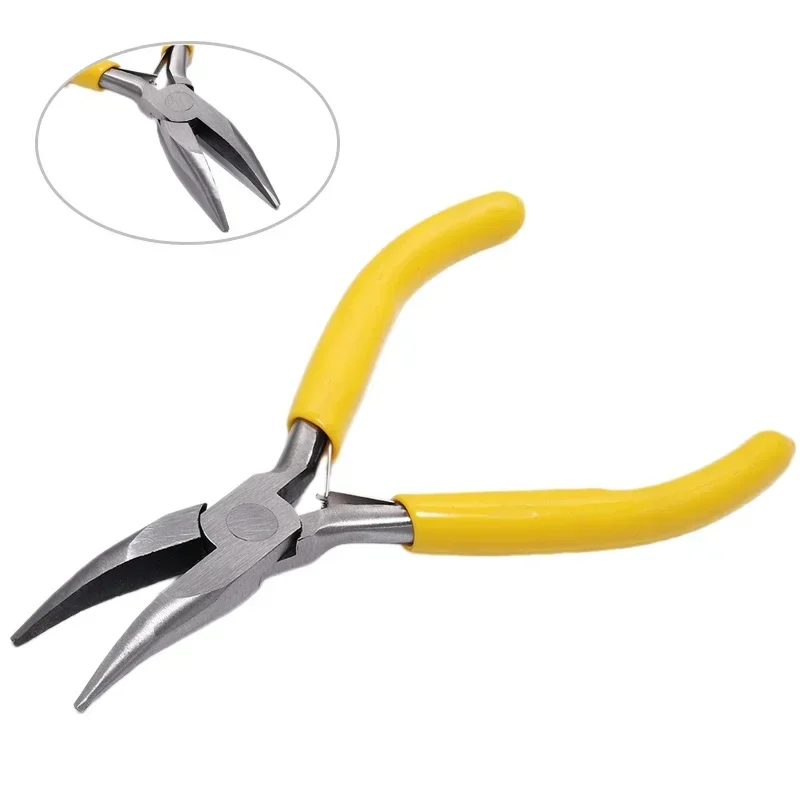 Multi-functional Mini Pliers Pointed Round Nose Steel Wire Pliers Cable Cutting Pliers DIY Jewelry Making Handmade Accessories