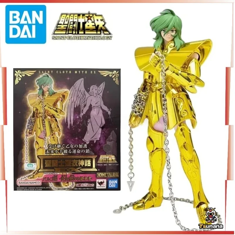 100% Original BANDAI Saint Myth Cloth EX Saint Seiya Virgo Shun El hérea del paño dorado en Stock Anime modelo de figuras de acción