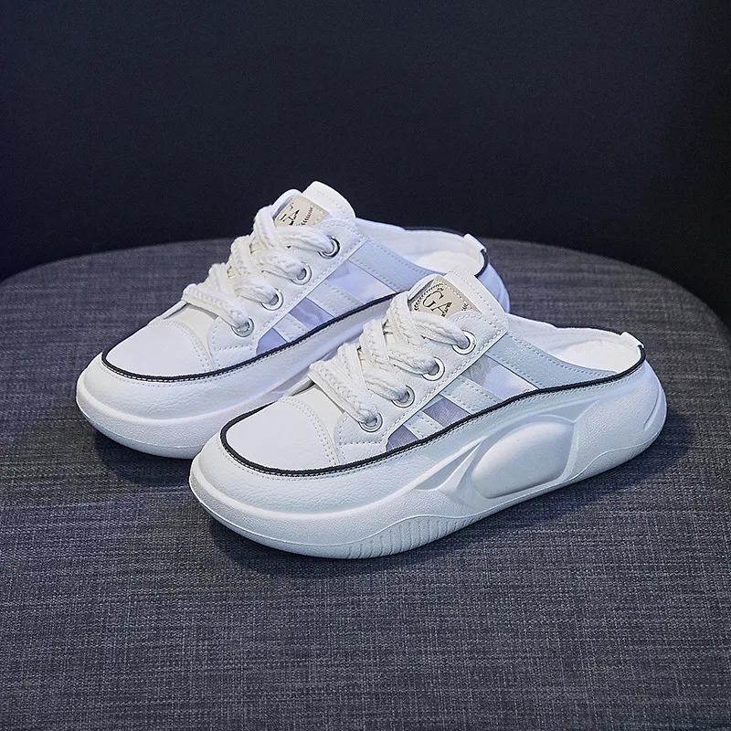 New Summer Women And Girls Shoes Fashion How-Cuts Breathable Female Sneakers Size 35-40