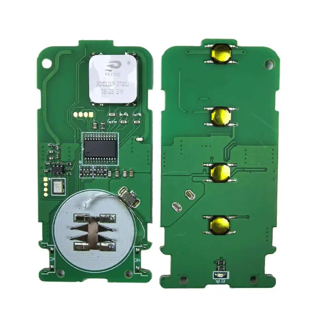 Jingxin FCC:G8D-644M-KEY-E 2/3 boutons télécommande intelligente 433MHz PCF7952/ID46 puce pour clé Mitsubishi Outlander Lancer 2008-2016