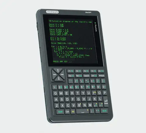 PicoCalc 키트는 백라이트 STM32 QWERTY 키보드를 갖춘 Raspberry Pi Pico 휴대용 단말기입니다.