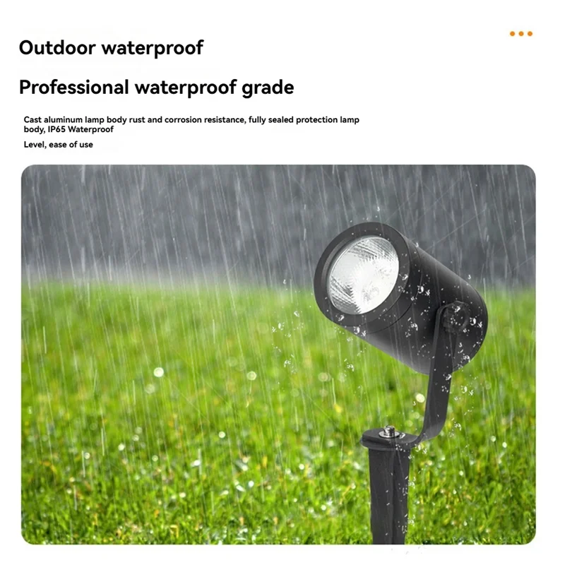 Outdoor Spot Light IP65 Waterproof Landscape Light Embedded 10W Spotlight For Yard