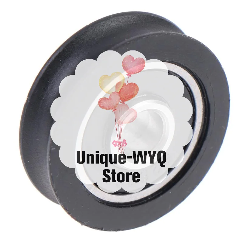 U Groove Nylon Bearing Roller 6x26x7mm POM Plastic Sliding Wheel Wear Resistant Load Bearing Guide Wheel For Door Window Track