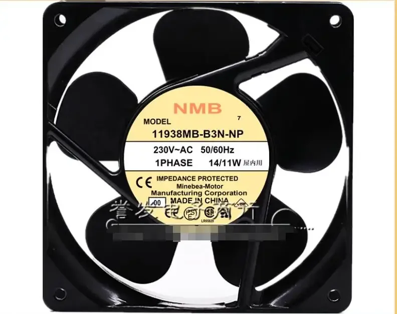 

Ltsf For NMB 11938MB-B3N-NP AC 230V 14/11W 120x120x38mm Server Cooling Fan 12cm