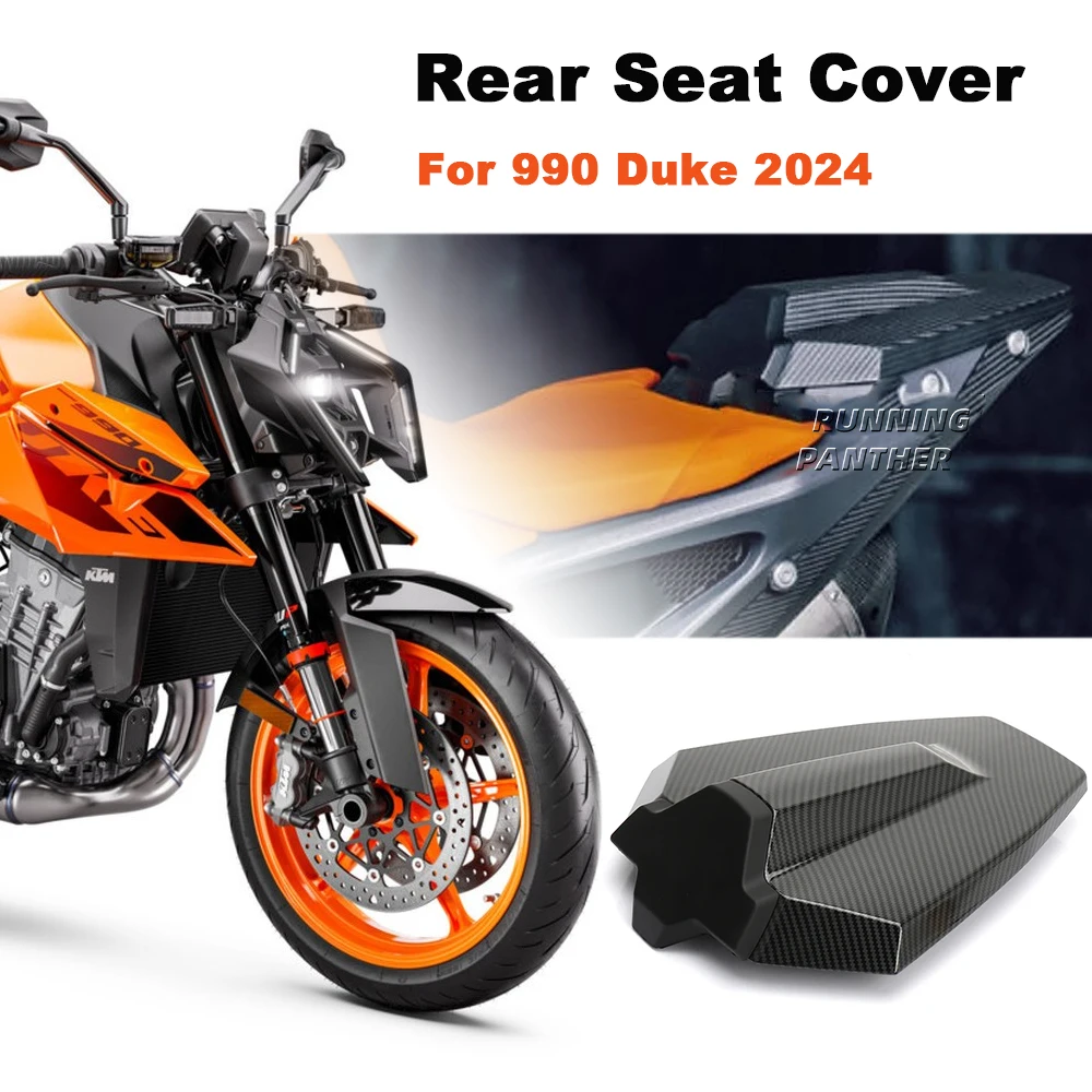 

Для мотоцикла 990 Duke 990 Duke 990 DUKE 990 DUKE 2024 Новинка углеродное волокно черный Задний горб Атлетическая одна задняя крышка заднего сиденья