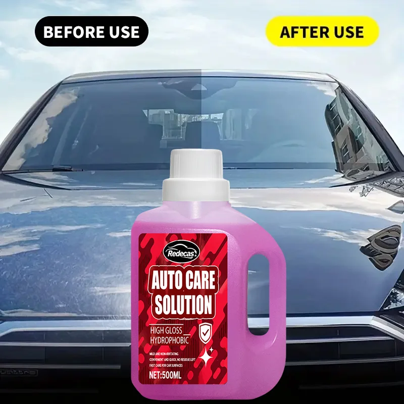500ml Rosa Schaum-Autowaschshampoo, Baut & Formt Keramikbeschichtung, Pflegt & Schützt Autolack, All-in-One-Kit für Alle Autos – Detail 7