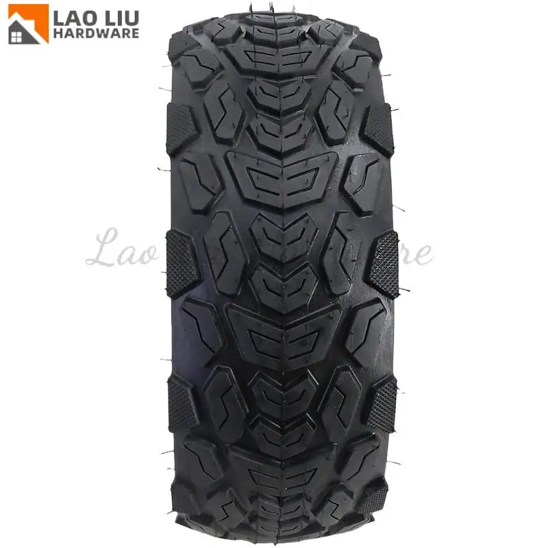 سكوتر كهربائي 10x3.0-6.5 إطار مفرغ على شكل قلب للطرق الوعرة 10 بوصة إطار سميك مقاوم للانفجار ومقاوم للاهتراء بدون أنابيب