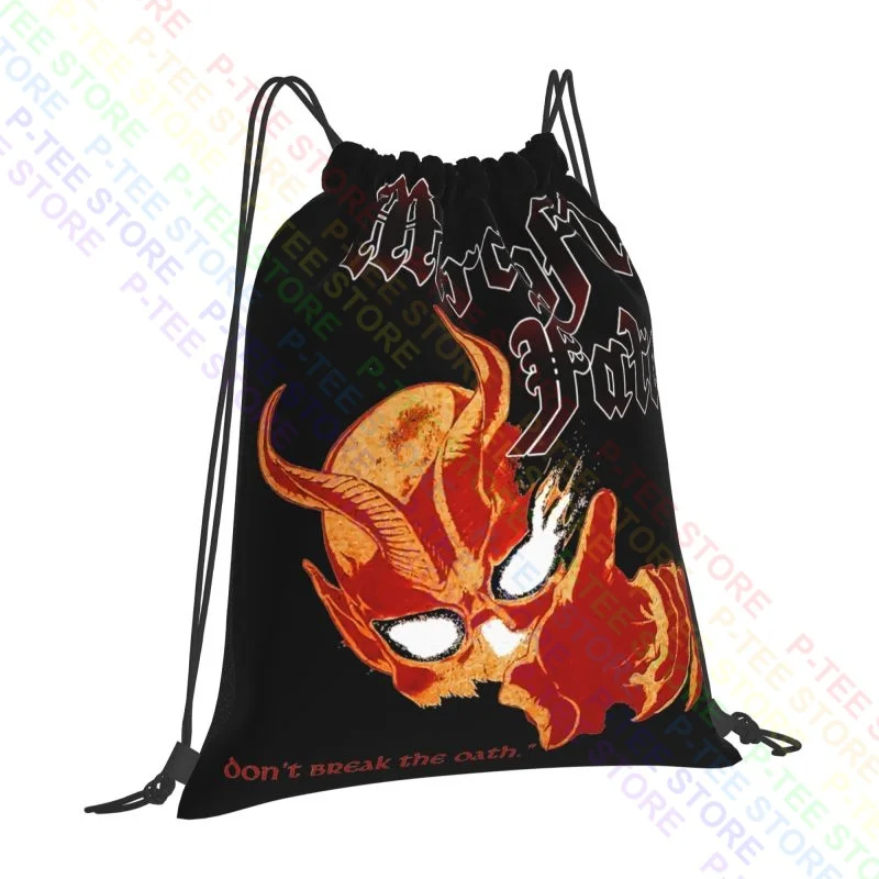 Mercyful Fate 80S Drawstring Bags Gym Bag Gym Softback Personalised Multi-function