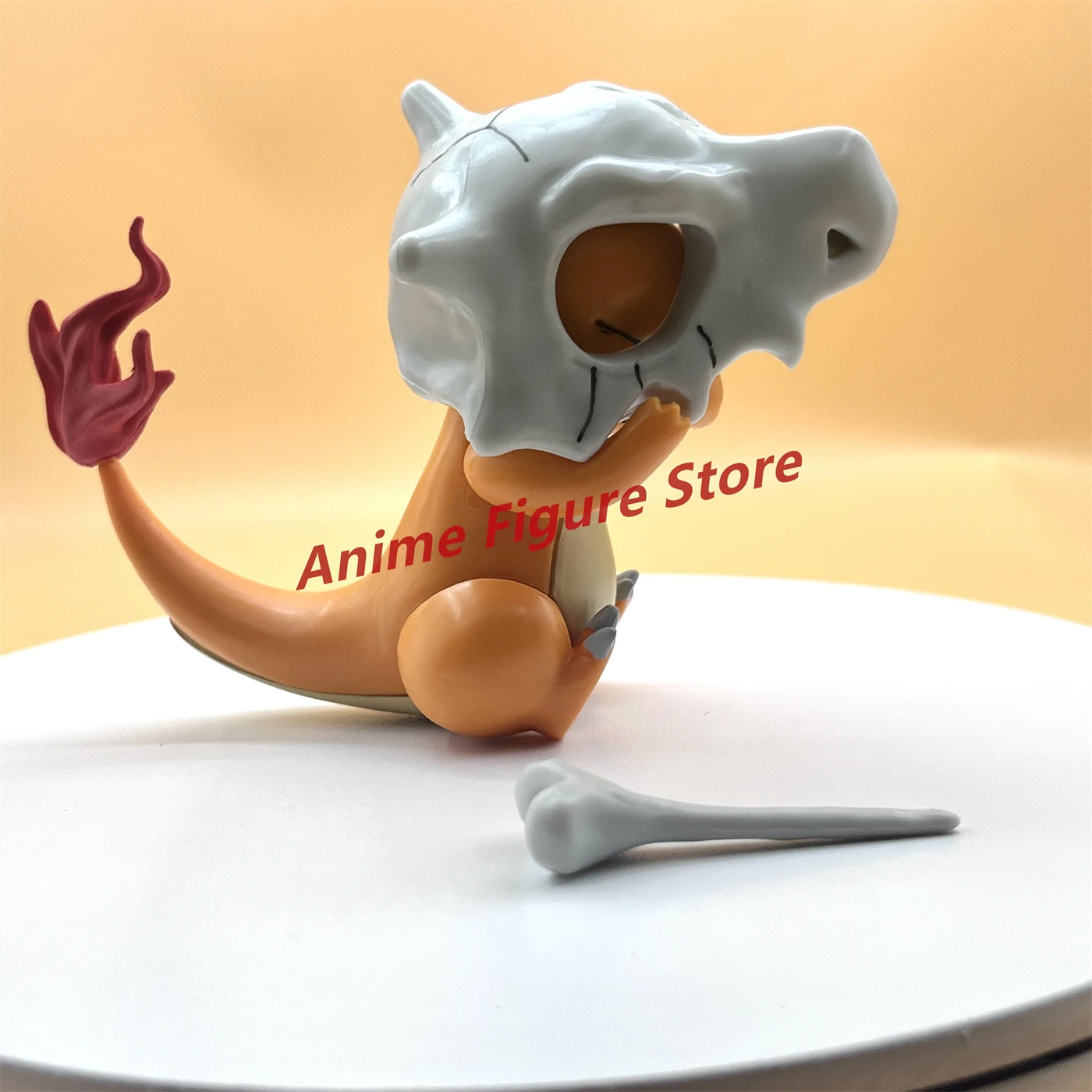 Pokemon Anime Figure Charmander/Cubone 9cm Action Figure Model Statue Boys Collection Desktop Decoration Ornament Toys Birthday image 4