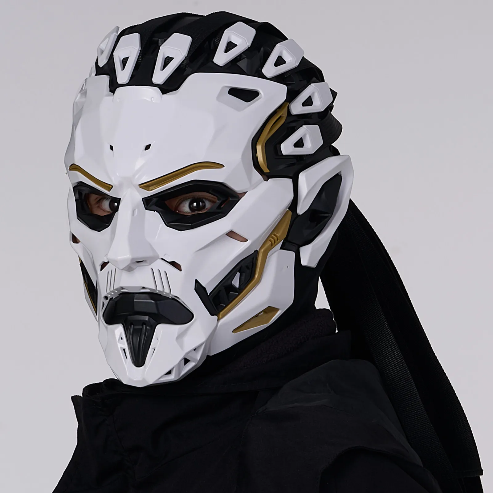 Punk Warden Mask - Full Face Adult Head Cover