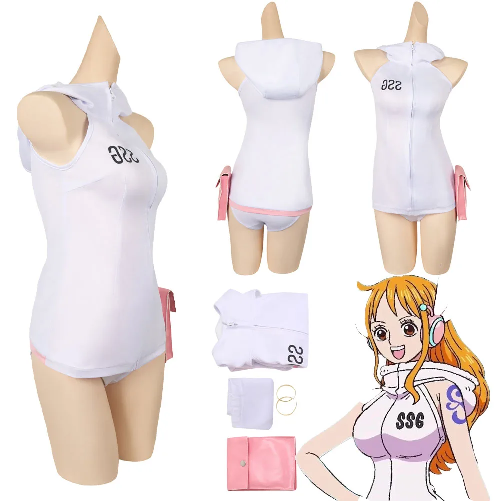 Disfraz de fantasía SSG Nami Future para adultos, disfraz de Anime para mujeres y niñas, trajes de fantasía, Carnaval de Halloween