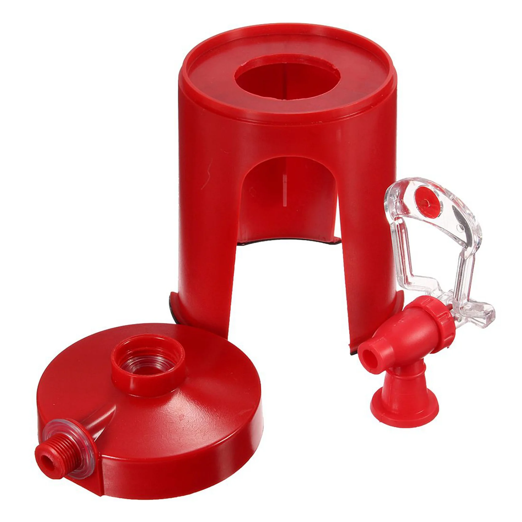 B07B-2X Soda Dispenser Fizz Dispenser Drink Dispenser Water Dispenser Party Cola Sprite, Red