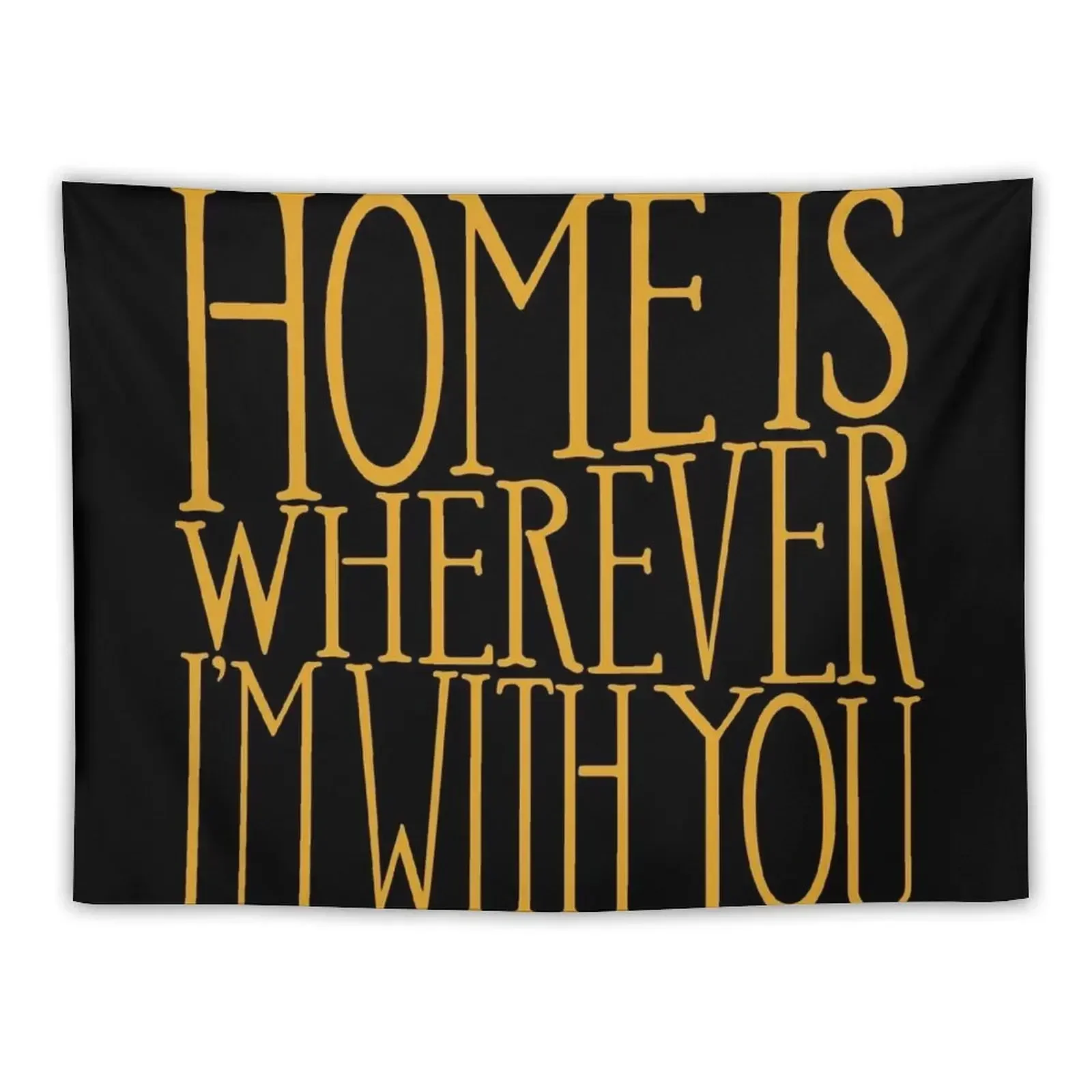 Home is Wherever I'm With You - Home - Edward Sharpe and the Magnetic Zeros Tapestry Room Decoration Accessories Tapestry