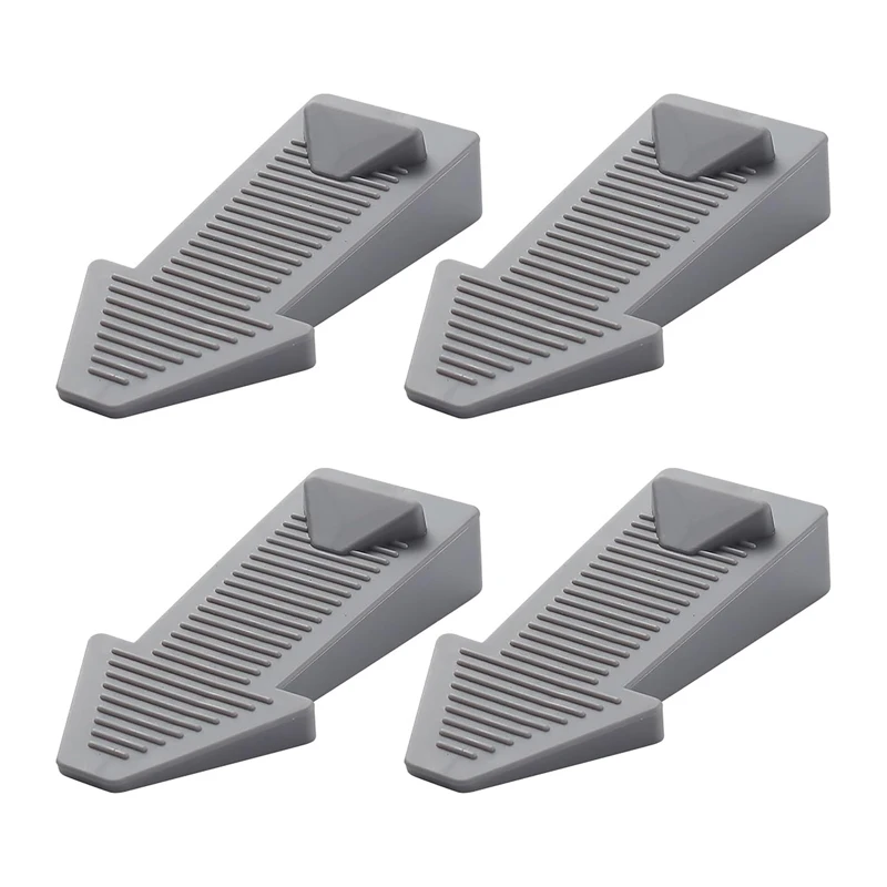 4Pcs Door Stop Set Non-Slip Door Wedge Durable Door Buffers Reusable Shock Absorbent Door Stop Stoppers Door Rear Retainer Kit
