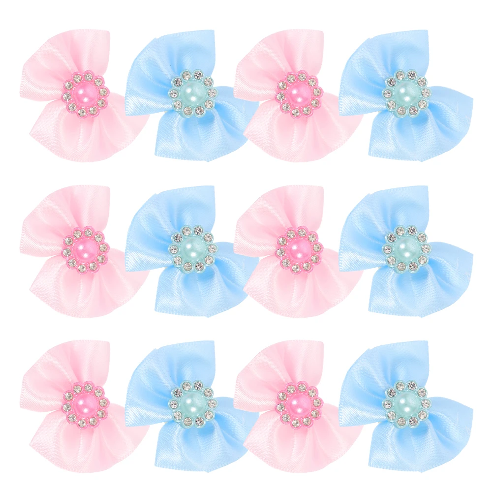 

30pcs Pet Bow Ties For Small Dogs Elastic Bands Dog Grooming Accessories Puppy Hair Ornaments Pet Accessories Fashionable Dog