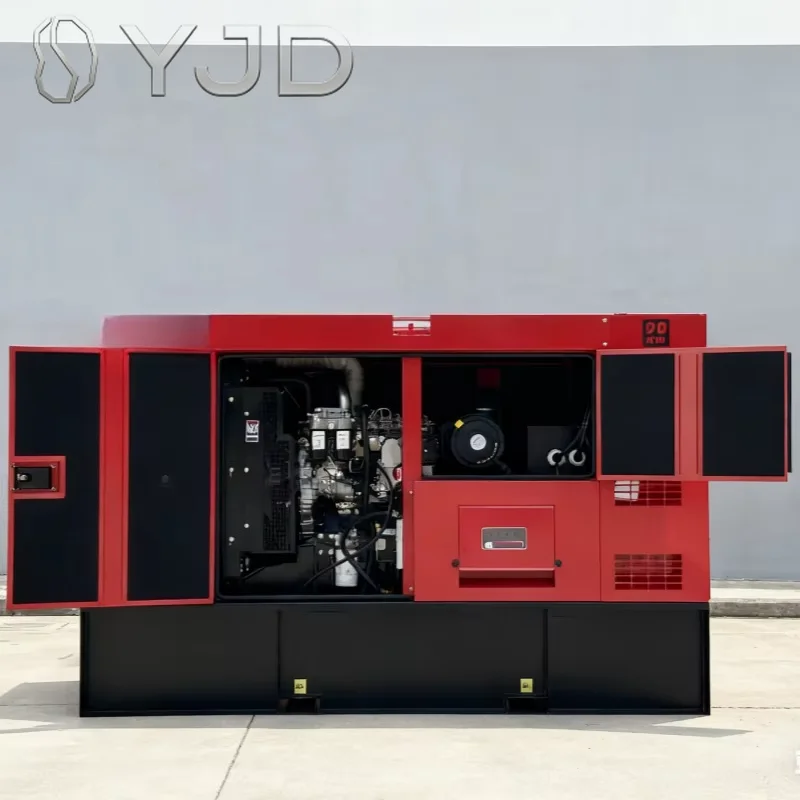 DYJD POWER 1104A-44TG2 60kW 80kVA Stamford Alternator 50/60Hz Water Coled Silent Type Open Frame Auto Start Diesel Generator Set