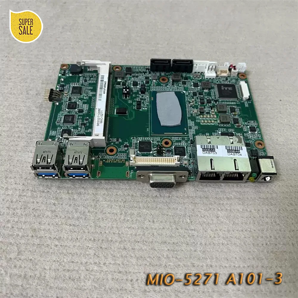 

Embedded Industrial Motherboard For Advantech DDR3L USB3.0 3.5" MIO-5271 A101-3 MIO-5271U MIO-5271U-S9A1E