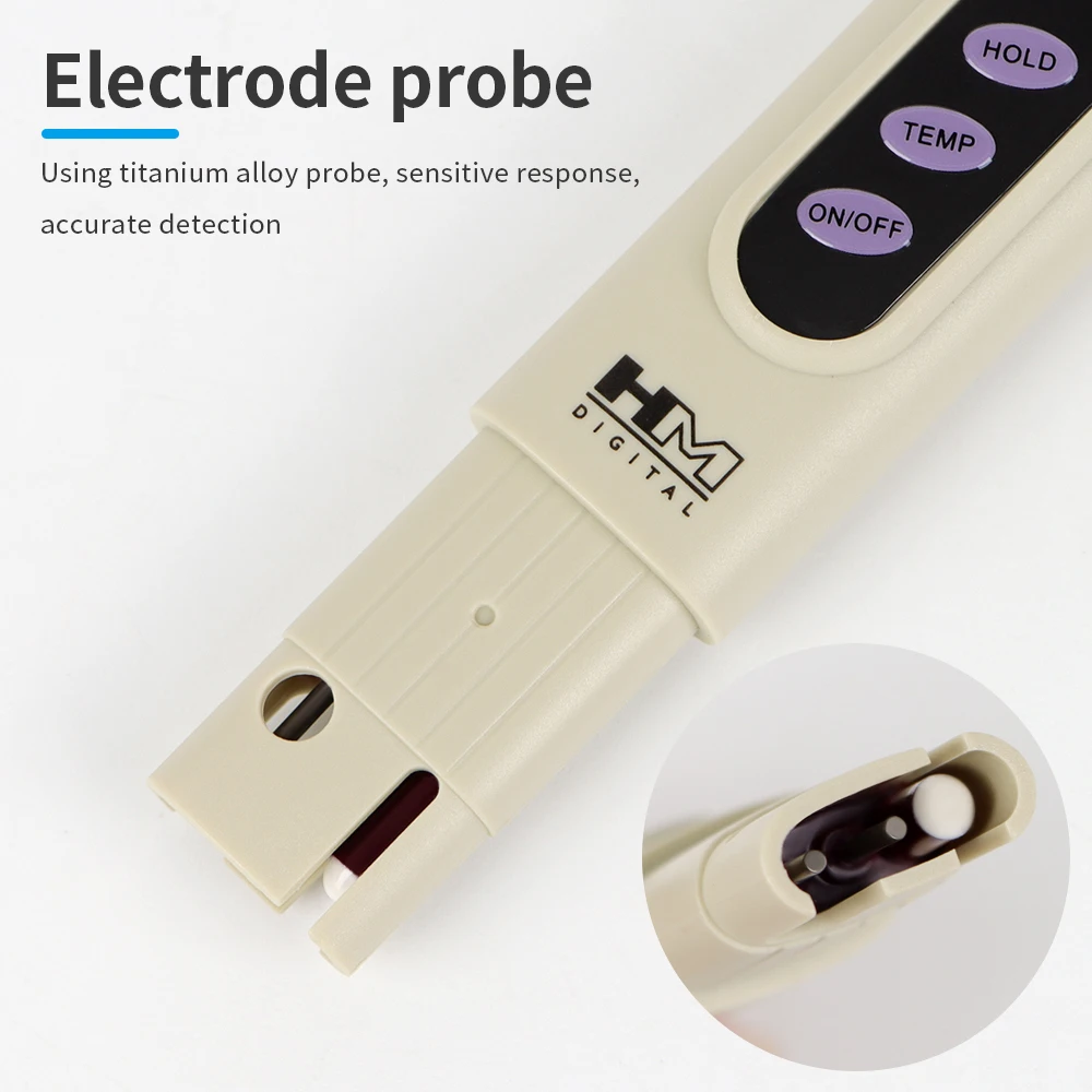 Portable TDS Meter Water Quality Tester TDS Temp Testing Pen Drinking Water Filter Test Measuring For Aquarium Pool Hydroponics