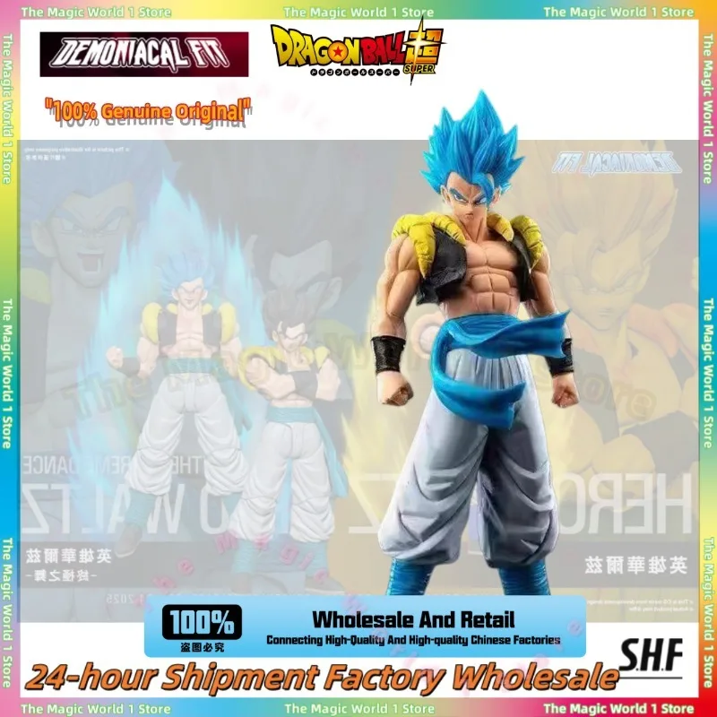 

Demoniacal Fit Gogeta Фигурка Dragon Ball Z Super Saiyan Blue Hero Waltz Gogeta The Supreme Dance Аниме Фигурка Игрушки Подарки