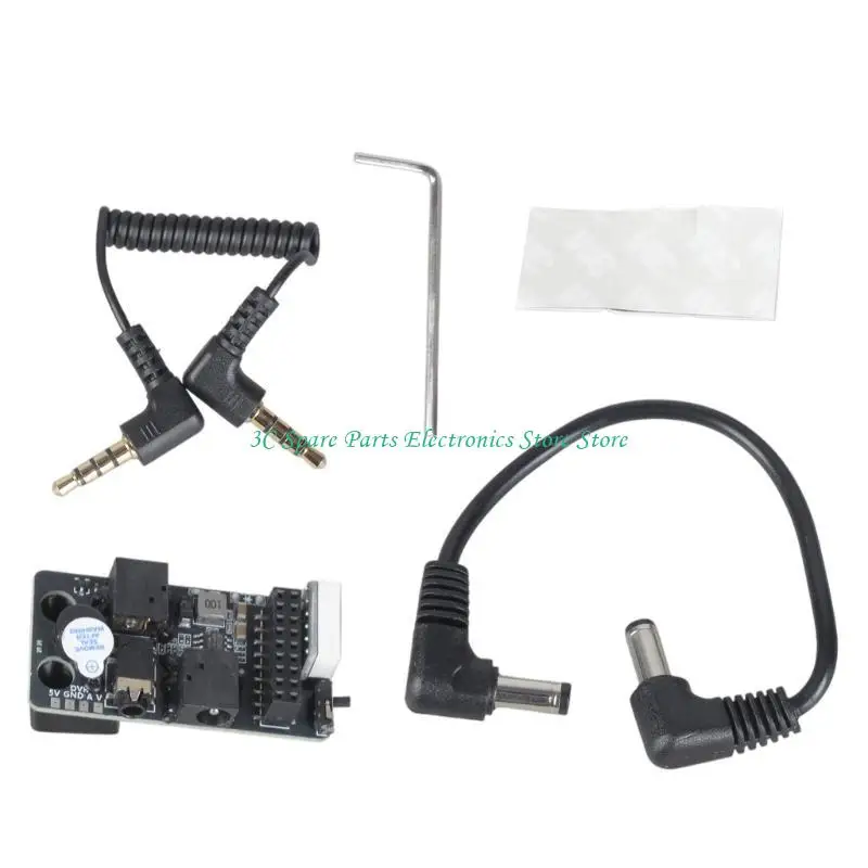 SZ 5.8G Digital to Analogs Converters Module with Voltages Display for FPV Goggles