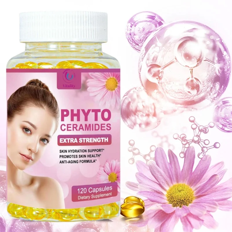 Phyto Phytophanere Hair & Nails Supplements30/ 60/120 Capsules Anti-aging Boost: Marine Collagen, Phytoceramides Capsules