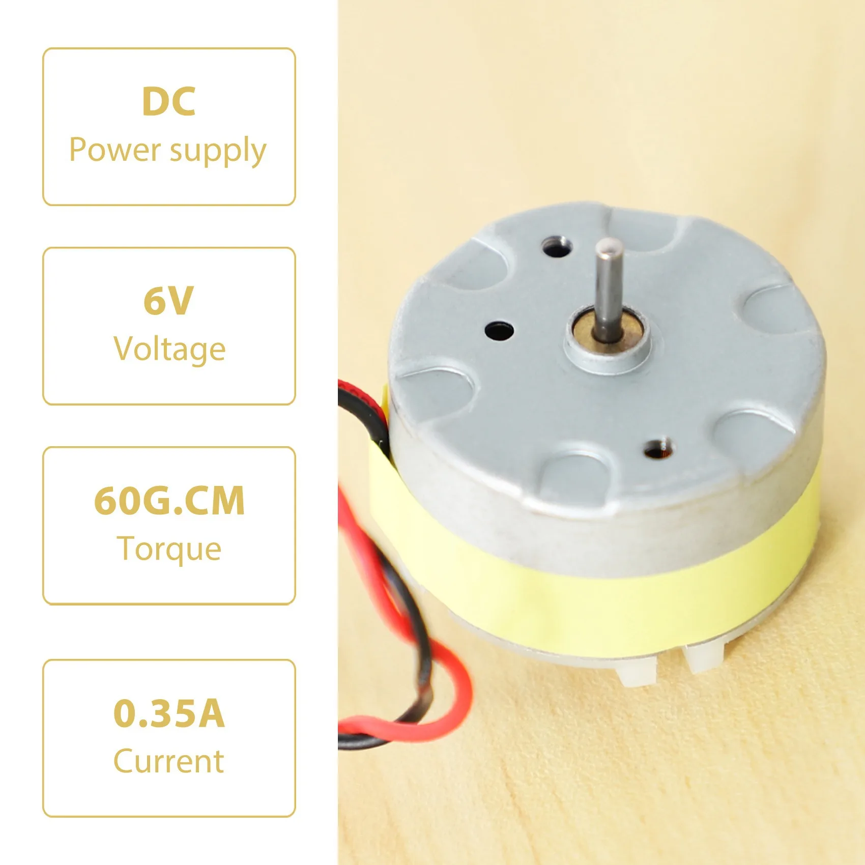 1Pcs Replacement Lidar Motor with Cable for Neato XV