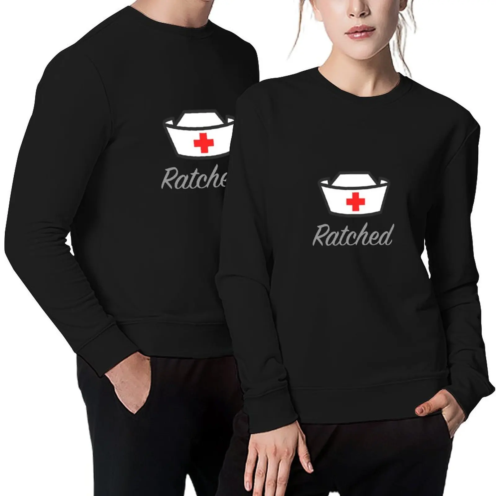 

Nurse Ratched Pullover korean autumn clothes winter clothes blouse autumn anime sweatshirt